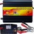 Зарядное устройство для аккумулятора UKC Battery Charger 12v 20A MA-1220A со встроенным амперметром, Зарядка для аккумуляторов авто и мото Черный
