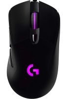 Игровая компьютерная мышь Logitech G403 Gaming Mouse проводная USB геймерская мышка с RGB подсветкой для ПК компьютера и ноутбука G-403 Черная