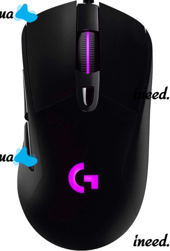Игровая компьютерная мышь Logitech G403 Gaming Mouse проводная USB геймерская мышка с RGB подсветкой для ПК компьютера и ноутбука G-403 Черная