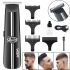 Wireless Rechargeable VGR V-007 Hair, Beard and Mustache Clipper 4 Nozzles, Rechargeable Male Edging USB Trimmer 5W V 007