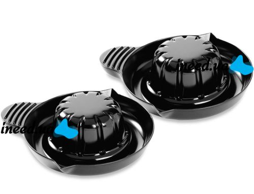 Набор форм для выпечки запекания бекона 2шт Perfect Bacon Bowl cъедобная тарелка, Форма для приготовления съедобной тарелки из бекона Черная