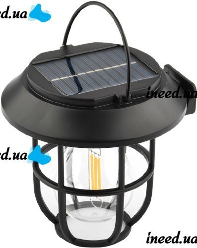Подвесной кемпинговый фонарь Solar Sensor Light CL-T88 3 режима уличный светодиодный светильник с датчиком движения и ручкой на солнечной батарее