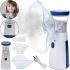 Ультразвуковой небулайзер Mesh Nebulizer JSL-W302 портативный ручной ингалятор с насадками для детей и взрослых 20 мл распылитель для ингаляций дома