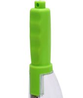 Ручна овощечистка Peeler з контейнером для очисток, вертикальний кухонний ніж для чищення і видалення шкірки з овочів і фруктів для кухні 20х5. 5 см