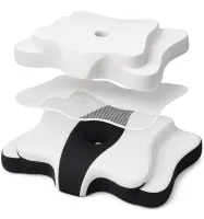 Ортопедическая подушка для сна Бабочка Piluxx Cervical Alignment Pillow LY-1242 анатомическая подушка из пены с эффектом памяти для спины и шеи