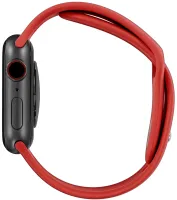 Наручные Смарт часы Smart Watch T500 спортивные с микрофоном, тонометром IP67 Aluminium 44mm Умные часы с функциями фитнеса и здоровья Красные