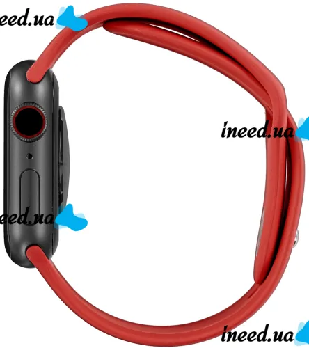 Наручные Смарт часы Smart Watch T500 спортивные с микрофоном, тонометром IP67 Aluminium 44mm Умные часы с функциями фитнеса и здоровья Красные