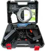 Беспроводная мойка высокого давления Makita DXR-928 48V 5Ah 2 аккумулятора, аккумуляторная мини автомойка с кейсом, распылитель Макита для авто