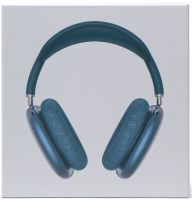 Беспроводные Bluetooth наушники AirPods Max Blue полноразмерные блютуз стереонаушники с микрофоном и шумоподавлением в чехле Smart Case MGYJ3 Синие