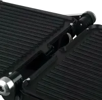 Электрический контактный гриль Bitek BT-2687 3000W прижимной двухсторонний электрогриль для мяса с антипригарным покрытием и таймером от сети 220V