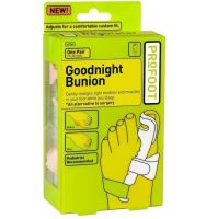 PRoFOOT Goodnight Bunion valgus hinge splint on the big toe 2 pieces, Orthopedic valgus night bandage retainer with hinge No1668