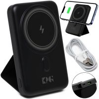 Беспроводное зарядное устройство King Power Bank WPG-101 10000 mAh с быстрой зарядкой, портативный внешний аккумулятор USB повербанк для телефона