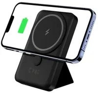 Беспроводное зарядное устройство King Power Bank WPG-101 10000 mAh с быстрой зарядкой, портативный внешний аккумулятор USB повербанк для телефона