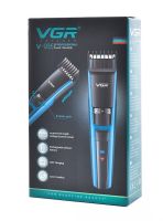 Профессиональная беспроводная аккумуляторная машинка VGR V-935 для стрижки волос, Аккумуляторный триммер для окантовки бороды и усов с насадками