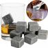 Охолоджуючі камені для віскі Whiskey Stones WS віскі Стоунс 9 штук, набір каменів з стеатиту для охолодження напоїв з мішечком в картонній коробці