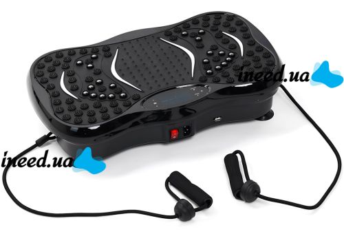 Vibration Platform TSVP1 Training Vibration Platform up to 150 kg vibration simulator for weight loss, weight loss with resistance bands and Bluetooth display