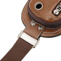 Мужская сумка рюкзак через плечо Jeep Bags 777 38х18 см нагрудная сумка бананка на грудь с отверстием для наушников из искусственной кожи Коричневая