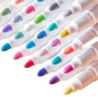 Профессиональный набор скетч маркеров Creative Acrylic Marker 18 шт для рисования в ведре, Акриловые маркеры фломастеры линеры AND635-18 цветов