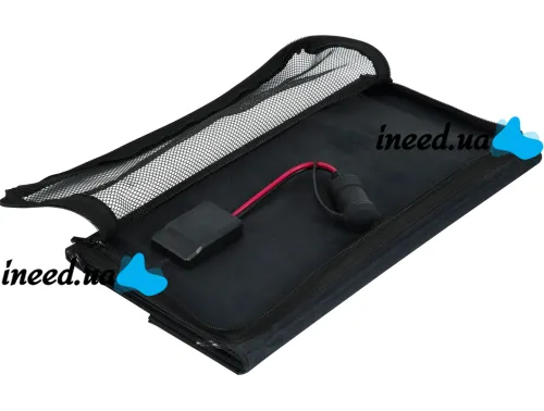Складная портативая солнечная панель GD-ZD1845 45W 17.8V на 3 секции с USB для зарядки телефона, Водонепроницаемая гибкая батарея 45Вт для кемпинга