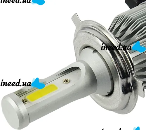 Set of LED Car LED Lamps C6 H4 30W