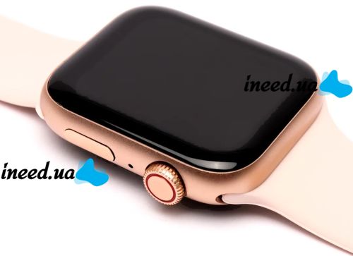 Розумні наручні смарт годинник Smart Watch F21 Pink голосовий виклик, функції фітнесу та здоров'я Bluetooth з бездротовою зарядкою IOS Android рожеві