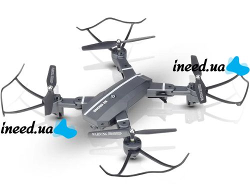 Складной аккумуляторный квадрокоптер RC Drone 8807 FPV c HD WiFi камерой барометром, четырех осевой дрон, коптер с функцией возврата CTW 8807W