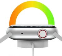 Умные наручные смарт часы Smart Watch F21 White голосовой вызов, функции фитнеса и здоровья Bluetooth с беспроводной зарядкой IOS Android Белые