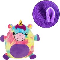 Подушка худи для детей Huggle Pets Hoodie 2 в 1 плед-кофта до 140 см, игрушка трансформер с капюшоном, детская толстовка, игрушка-худи с рукавами 