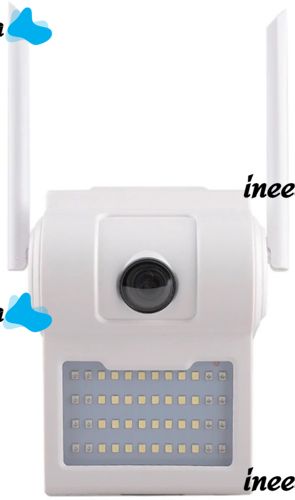 Уличная IP камера видеонаблюдения UKC CAMERA D2 Wi-Fi 2mp с прожектором и удаленным доступом, Камера интерком iCSee с динамиком и микрофоном Белая