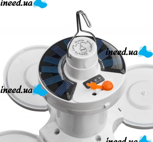 Universal Folding Lantern Solar Emergency Charging Lamp BL-2029 Hanging LED Camping Lamp with USB, Rechargeable Solar Battery