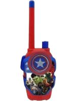 Детский набор из 2 раций Мстители Walkie Talkie Avengers 1568-1 на батарейках до 3м, Детские рации 2 шт Супергерои для связи со звуковыми эффектами