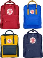 Школьный городской рюкзак Fjallraven Kanken Classic 16 л с отделением для ноутбука, Дорожный водонепроницаемый ранец портфель Канкен для школы