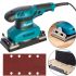 Вібраційна плоска шліфувальна машина Makita BO3710 300W 12000 об/хв для дерева шпаклівки вдома, мережева віброшліфувальна машина X-513 від мережі 220V