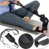 Safe Stretch GS-3990 Elongated Nylon Strap with 8 stretch loops and leg lock, Exercise elastic band 8 loops for different loads