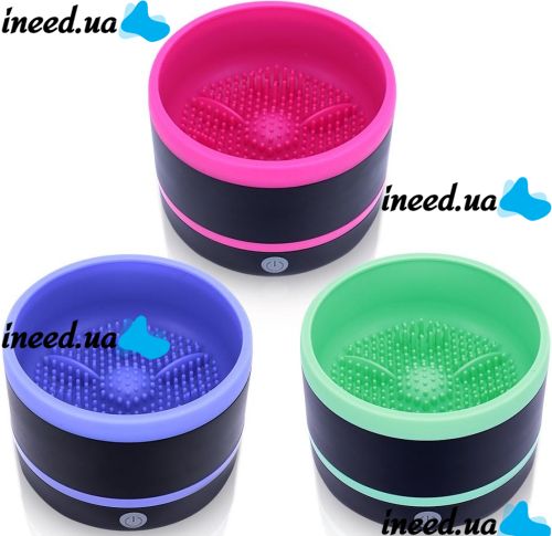Электрический очиститель кистей для макияжа Makeup brush cleaner LY-609, Щетка поставка для очистки для чистки макияжных кисточек от USB