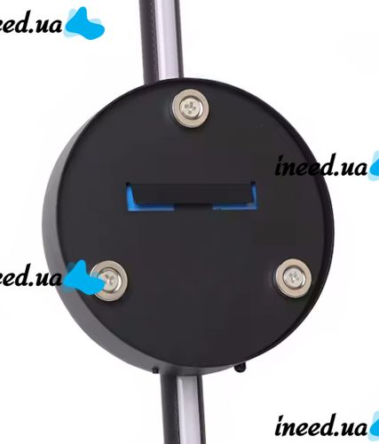 Настенный акумуляторный LED светильник бра Svet SY-16003 60 см с пультом ДУ, Линейный перезаряжаемый ночник на стену Strip light HA-125 11W Черный