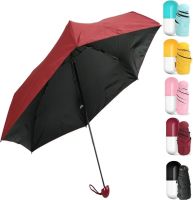 Компактный зонт-капсула Capsule Umbrella, Карманный зонт капсула в футляре, Капсульный складной мини зонтик