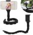 Универсальный гибкий держатель для телефона с присосками Cute Worm Lazy Phone Holder в виде гусеницы, Штатив для смартфона и гаджетов на присосках