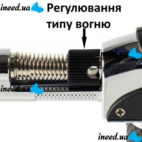 Газовая турбо зажигалка горелка Antai 0595 с пьезоподжигом и подставкой, Турбогорелка паяльник Atomic с регулировкой огня до 1300°C для барбекю