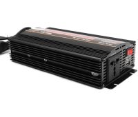 Автомобільний перетворювач інвертор UKC UPS-1300A 12V-220V 1300W автоперетворювач напруги із зарядним від мережі та акумулятора 12В 220В