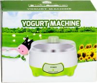 Автоматическая йогуртница Yogurt Maker Machine 15W 1000 мл аппарат для приготовления 7 видов домашнего йогурта, кисломолочных продуктов от сети 1 л