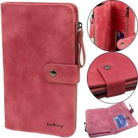 Women's purse Baellerry Miracle JC224 Pink clutch with phone Compartment, Women's purse with 17 compartments for bills and coins Pink