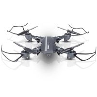 Складной аккумуляторный квадрокоптер RC Drone 8807 FPV c HD WiFi камерой барометром, четырех осевой дрон, коптер с функцией возврата CTW 8807W