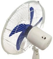 Напольный вентилятор Wimpex WX-1612 40 см stand fan 16" 100W с регулировкой высоты, Бесшумный вентилятор Вимпекс 100Вт на пол 3 скорости Белый