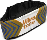 Массажный пояс для похудения Vibra Tone 12W электрический пояс-массажер для живота, боков и бёдер, антицеллюлитный вибромассажер с пультом управления