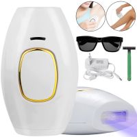 Laser photoepilator Intense Pulse Light White IPL109 36 W home epilator with display, facial and body hair removal machine 600000 flashes