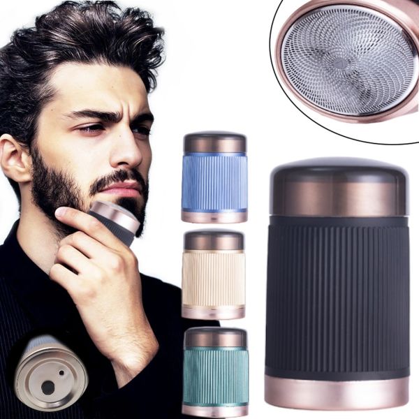Аккумуляторная дорожная электробритва депилятор Blawless Portable Mini Shaver 5W, Беспроводная роторная USB мини бритва Face Massager триммер