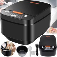 Электрическая рисоварка Silver Crest TK-208 на 5 л 10 программ 900W керамическая мультиварка с сенсорным дисплеем, таймером и автоподогревом AT-M7