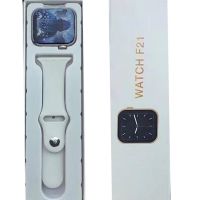 Умные наручные смарт часы Smart Watch F21 White голосовой вызов, функции фитнеса и здоровья Bluetooth с беспроводной зарядкой IOS Android Белые