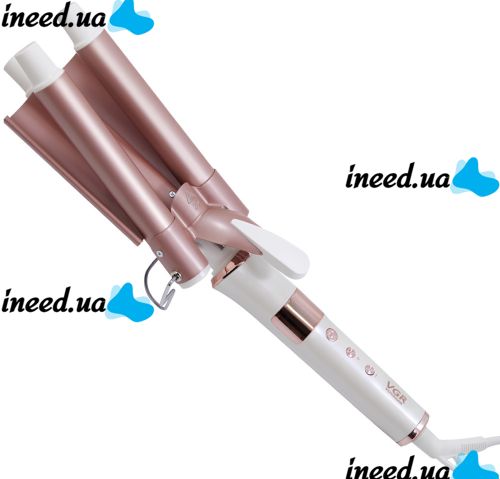 VGR V-599 90W Triple wave wave curler VGR V-599 90W 22mm ceramic triple wave curlers for 3 waves, a device for styling and curling Hollywood curls from the network